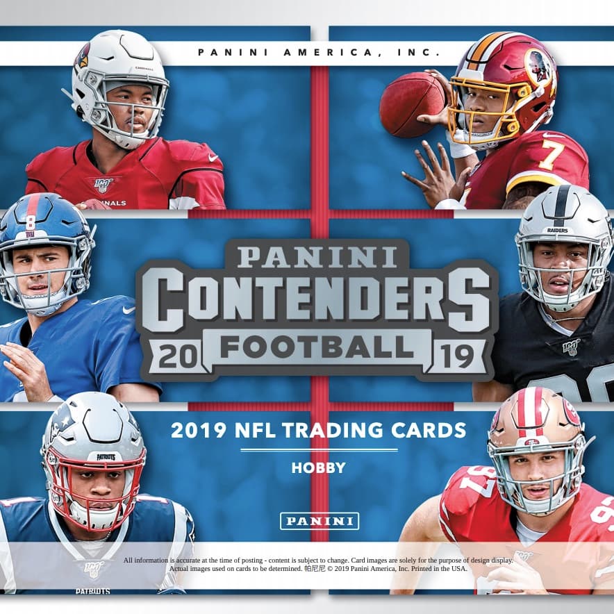 2019 Panini Contenders Football cover