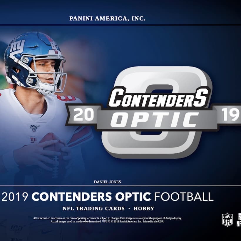 2019 Panini Contenders Optic Football cover