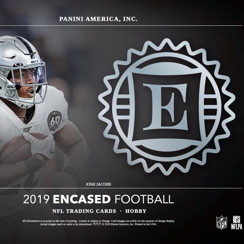 2019 Panini Encased Football cover