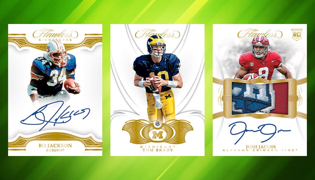 2019 Panini Flawless Collegiate Football cover