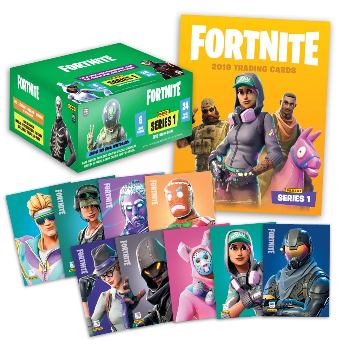 2019 Panini Fortnite Series 1 cover
