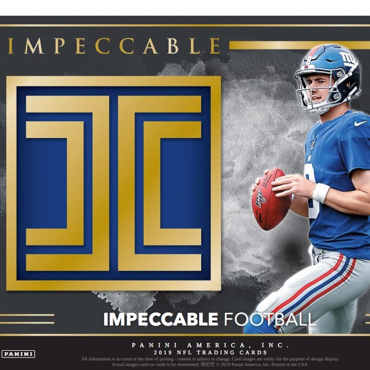 2019 Panini Impeccable Football cover