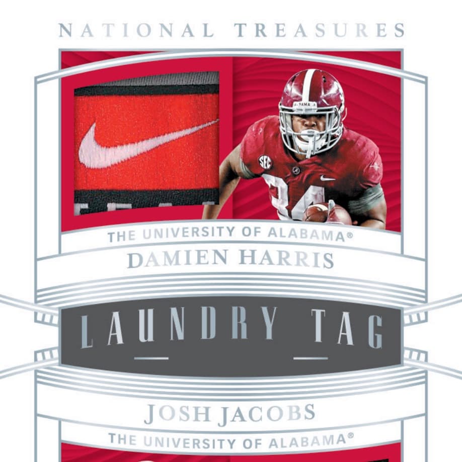 2019 Panini National Treasures Collegiate Football cover