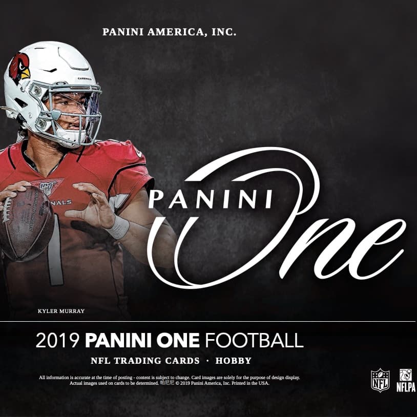 2019 Panini One Football cover
