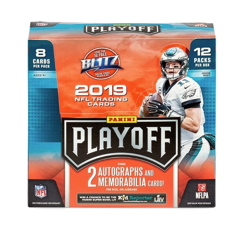 2019 Panini Playoff Football Cards cover