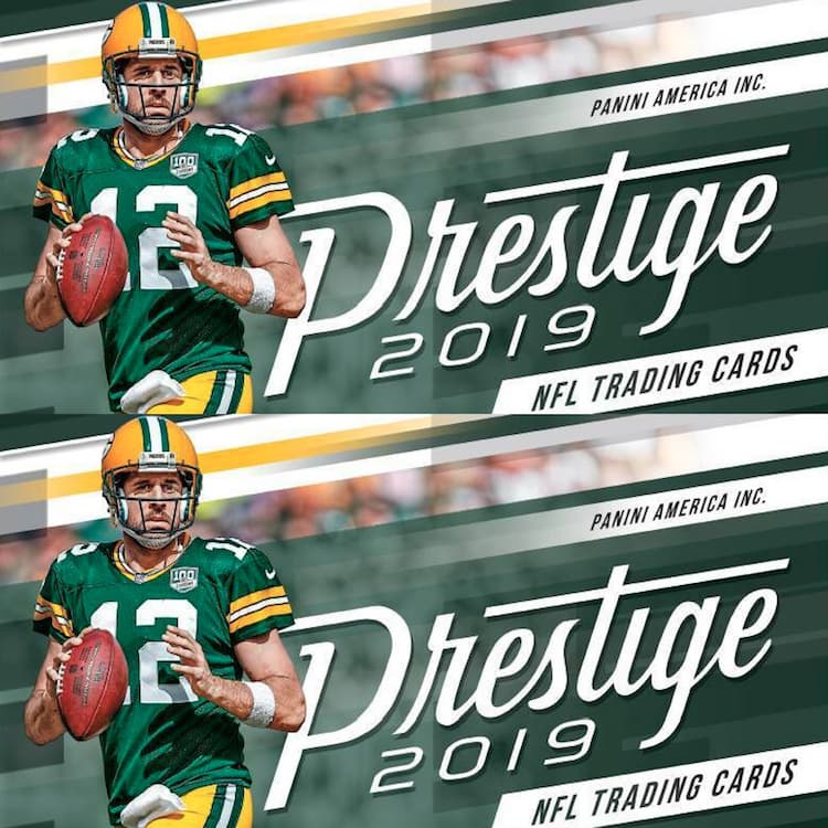 2019 Panini Prestige Football cover