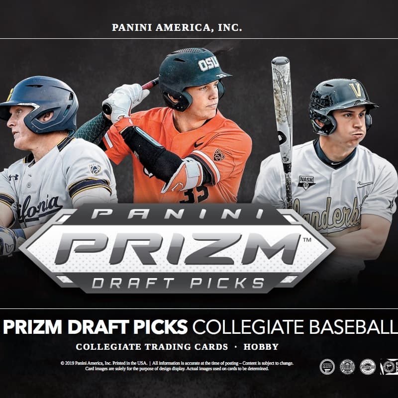 2019 Panini Prizm Draft Picks Baseball cover