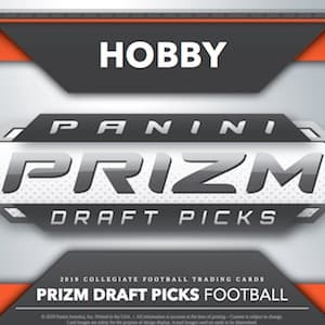 2019 Panini Prizm Draft Picks Collegiate Football cover