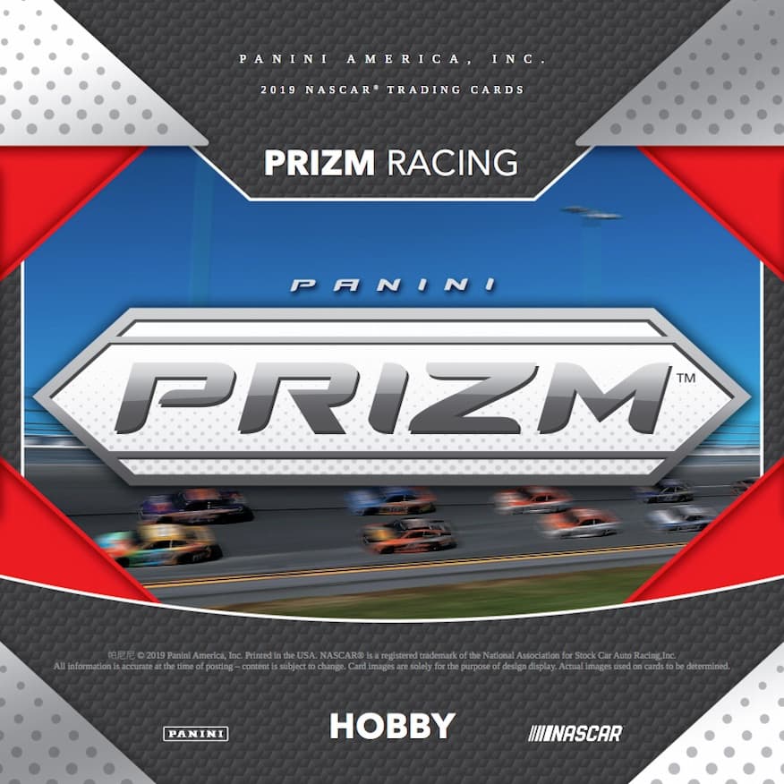 2019 Panini Prizm Racing NASCAR cover