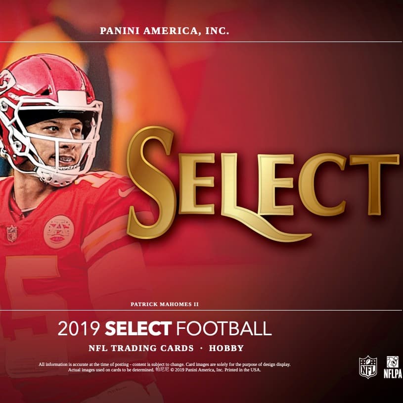2019 Panini Select Football cover