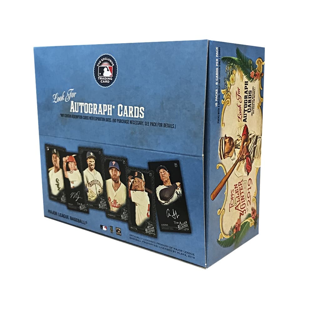 2019 Topps Allen & Ginter X Baseball cover