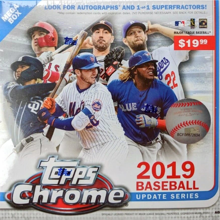 2019 Topps Chrome Update Series Baseball cover
