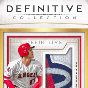 2019 Topps Definitive Collection Baseball cover