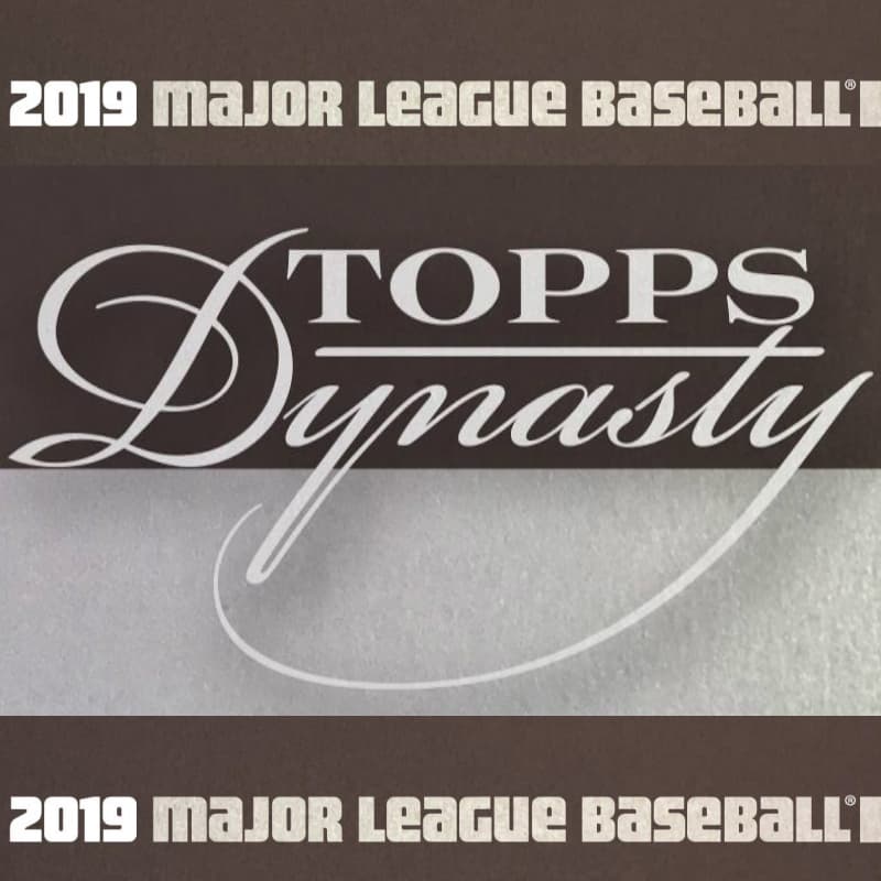 2019 Topps Dynasty Baseball cover