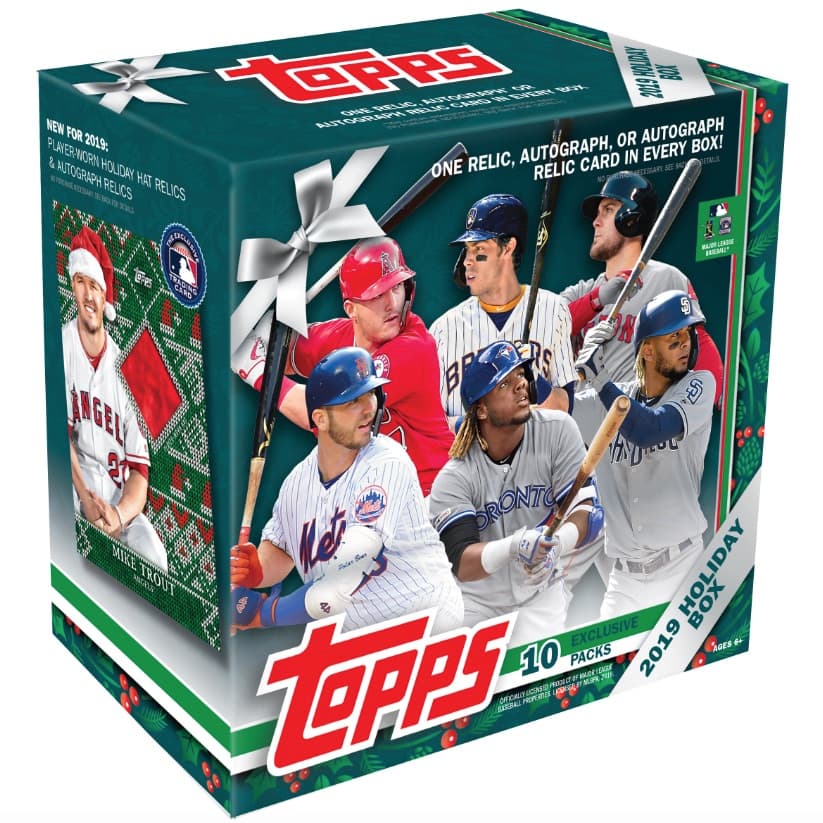 2019 Topps Holiday Baseball cover