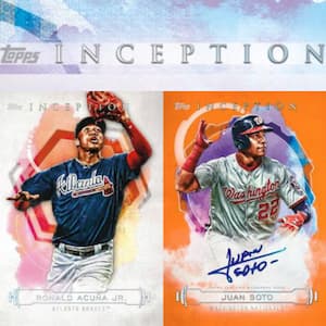 2019 Topps Inception Baseball cover