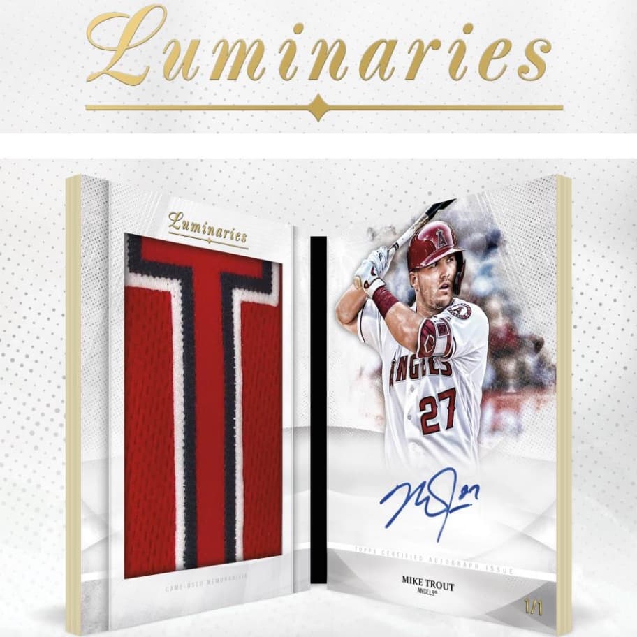 2019 Topps Luminaries Baseball cover