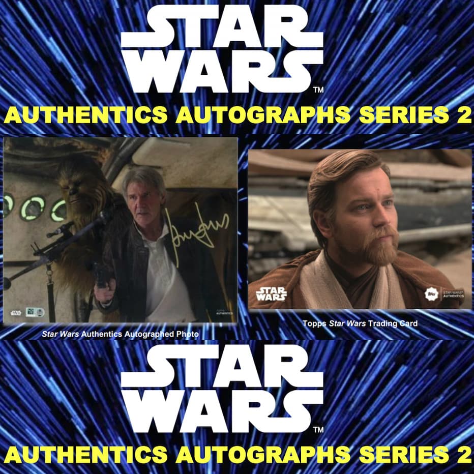 2019 Topps Star Wars Authentics Autographs Series 2 cover