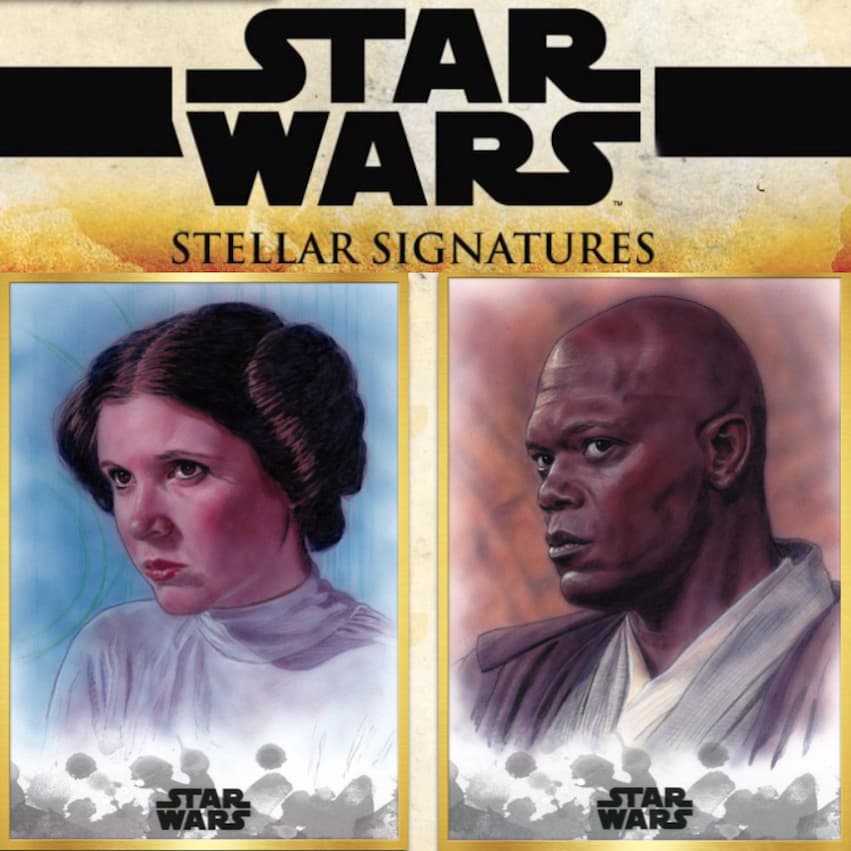 2019 Topps Star Wars Stellar Signatures cover