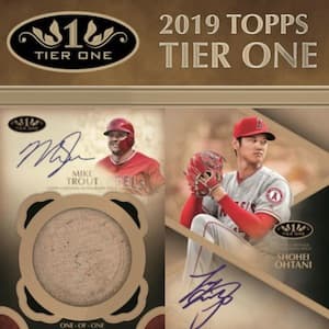 2019 Topps Tier One Baseball cover