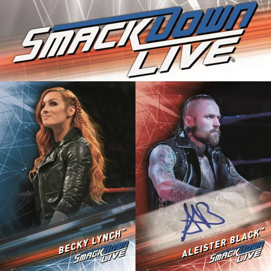 2019 Topps WWE Smackdown Live Wrestling cover