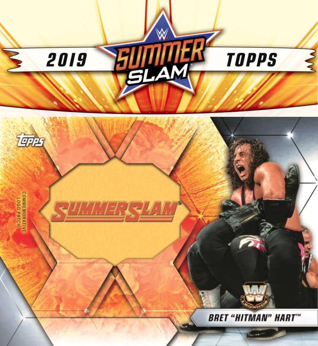 2019 Topps WWE SummerSlam Wrestling cover