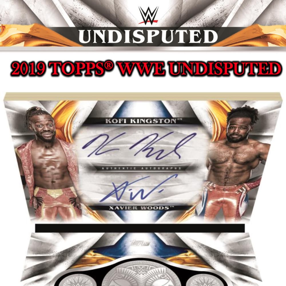 2019 Topps WWE Undisputed Wrestling cover