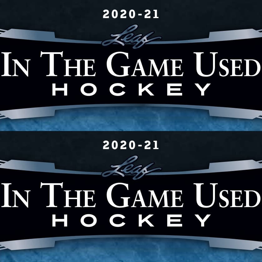 2020-21 Leaf In the Game Used Hockey cover
