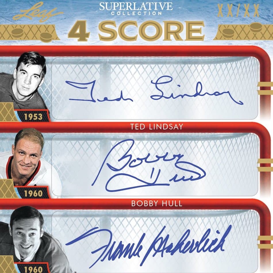 2020-21 Leaf Superlative Collection Hockey cover