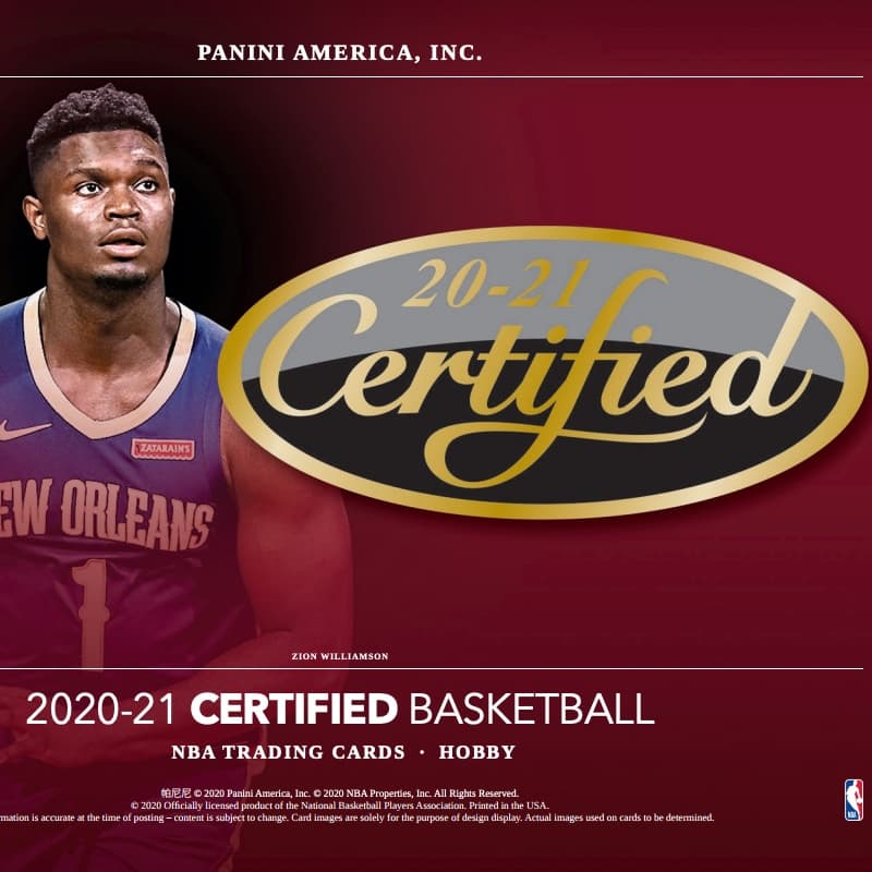 2020-21 Panini Certified Basketball cover
