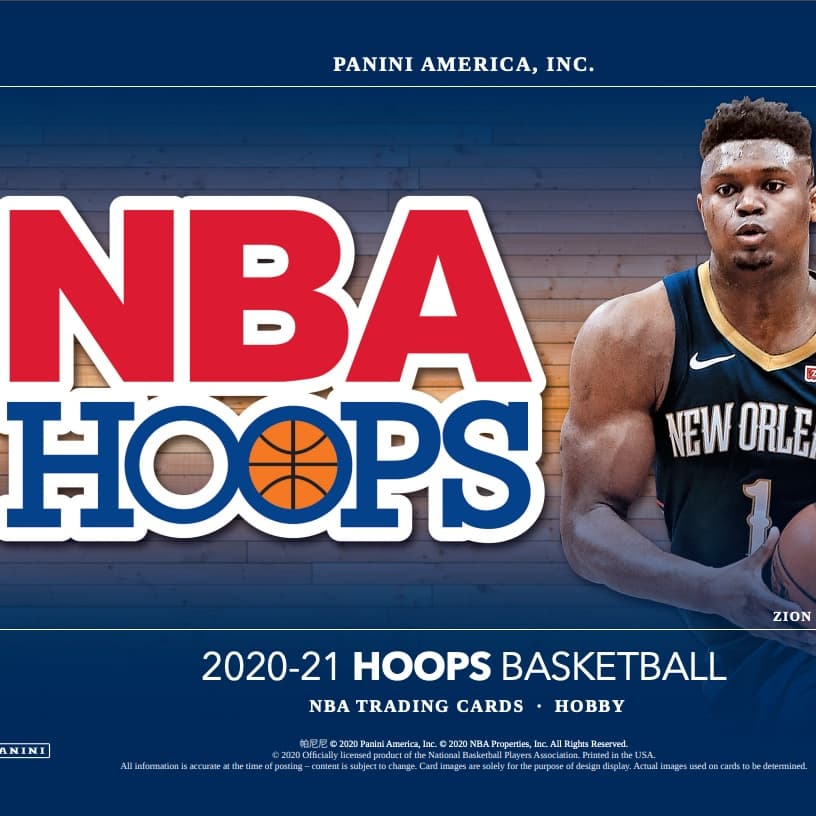 2020-21 Panini NBA Hoops Basketball cover