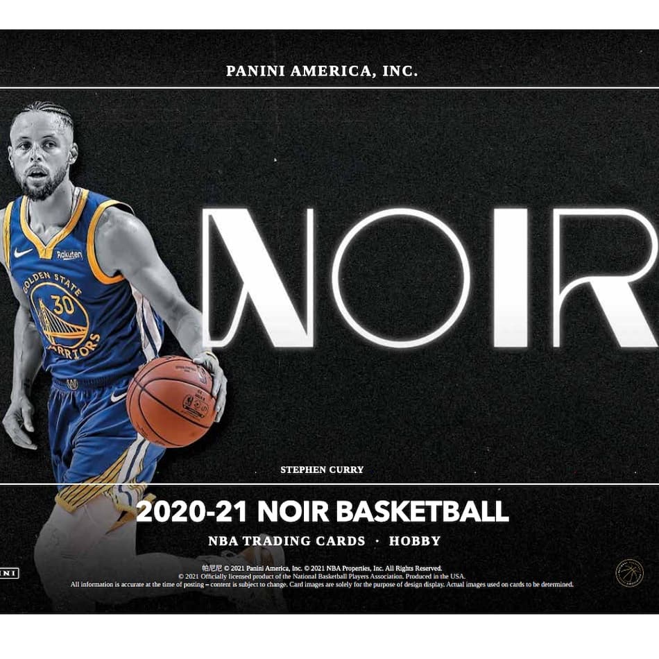 2020-21 Panini Noir Basketball cover
