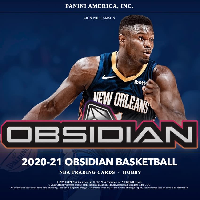 2020-21 Panini Obsidian Basketball cover