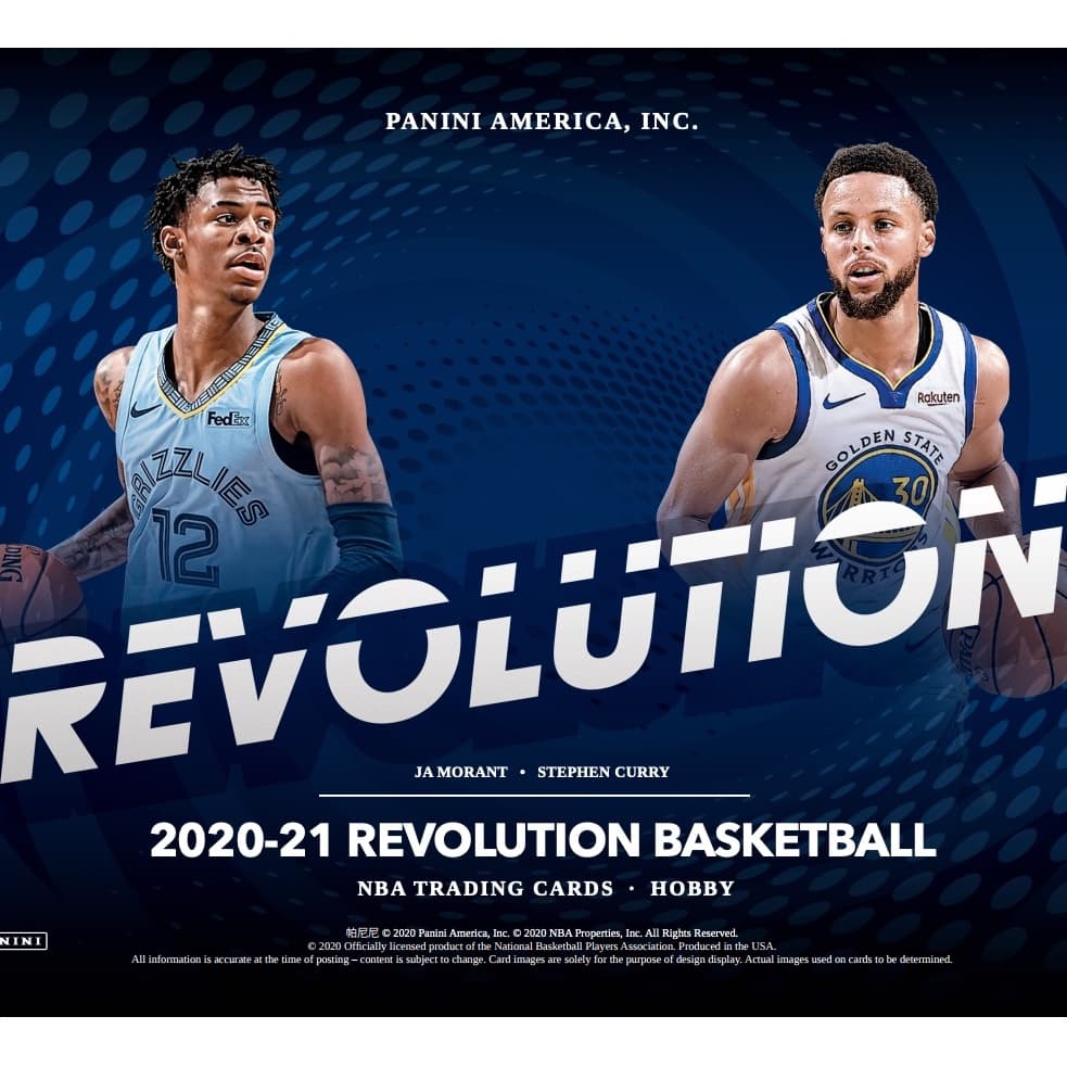2020-21 Panini Revolution Basketball cover