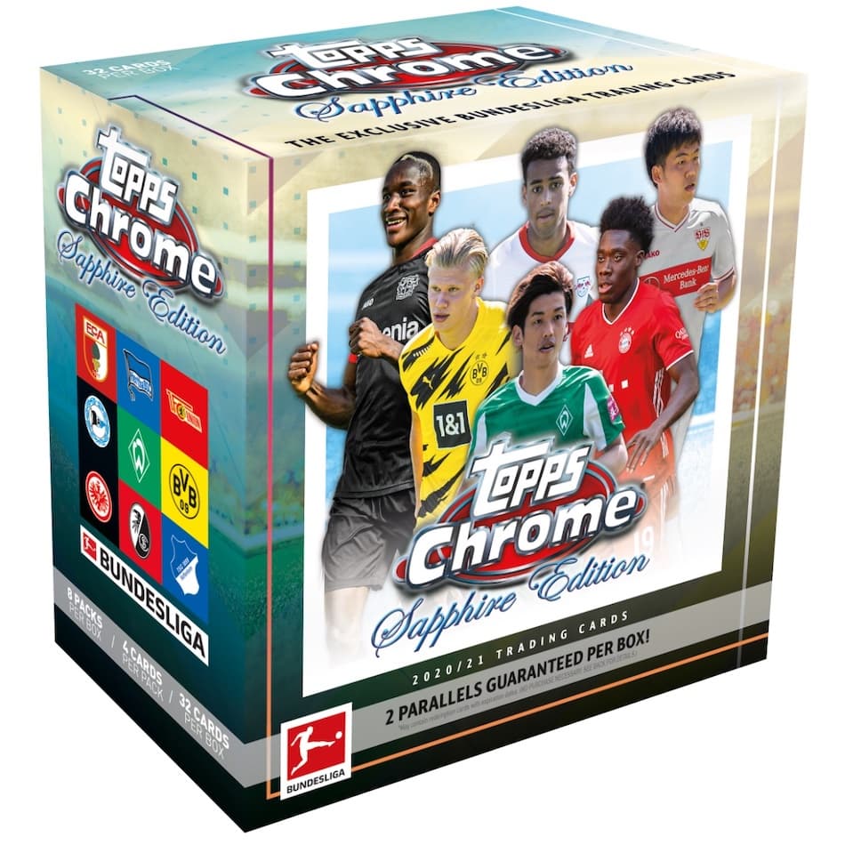 2020-21 Topps Chrome Sapphire Bundesliga Soccer cover