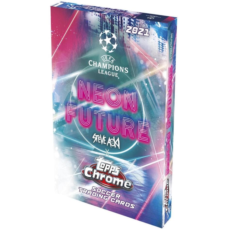 2020-21 Topps Chrome Steve Aoki UEFA Champions League Soccer cover