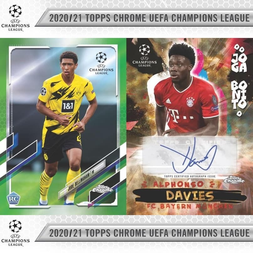 2020-21 Topps Chrome UEFA Champions League Soccer cover