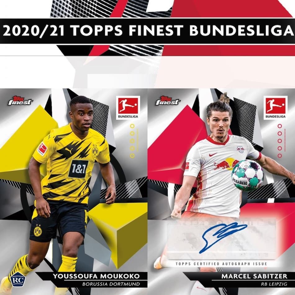 2020-21 Topps Finest Bundesliga Soccer cover