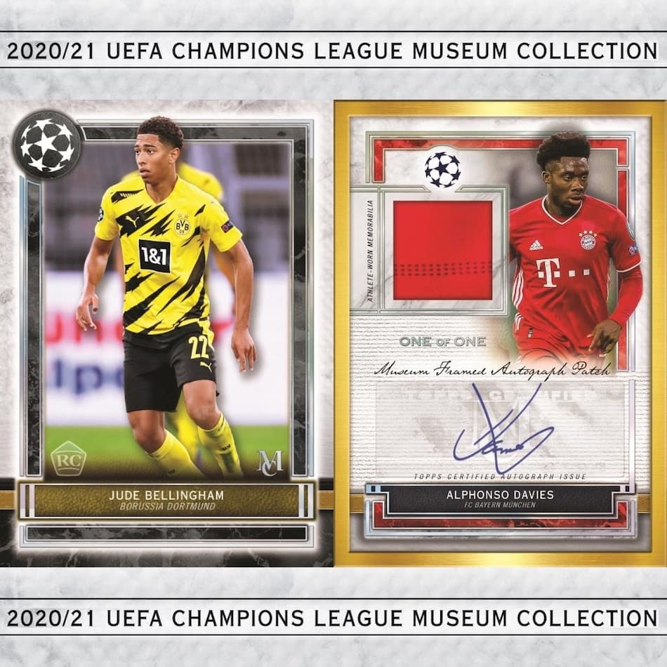 2020-21 Topps Museum Collection UEFA Champions League Soccer cover