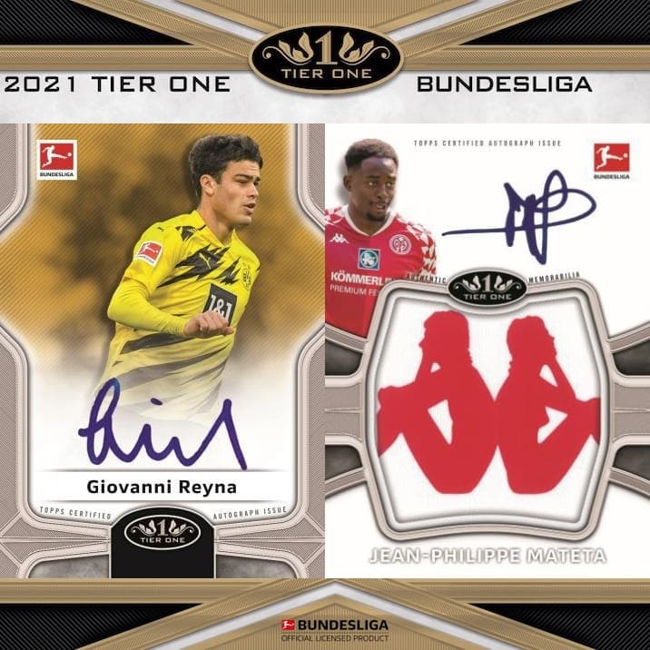2020-21 Topps Tier One Bundesliga Soccer cover