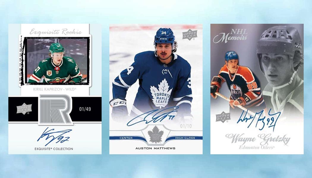 2020-21 Upper Deck Clear Cut Hockey cover