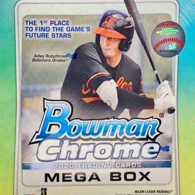 2020 Bowman Chrome Mega Box Baseball cover
