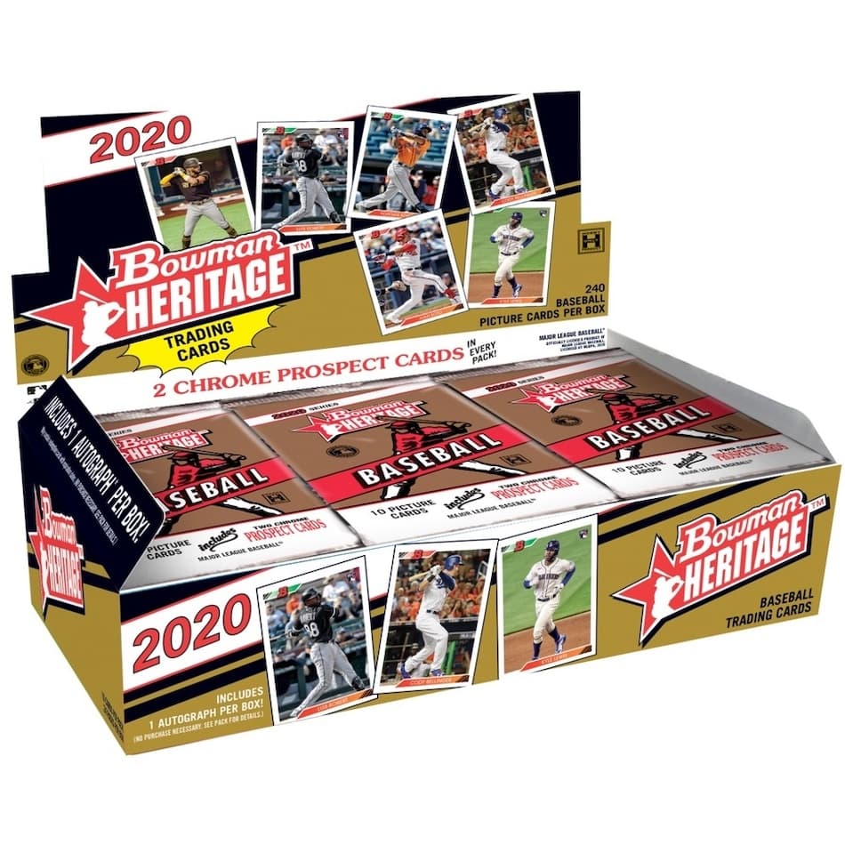 2020 Bowman Heritage Baseball cover