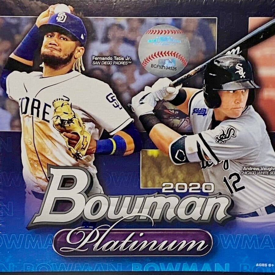 2020 Bowman Platinum Baseball cover
