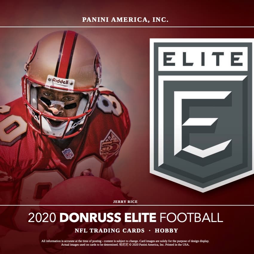 2020 Donruss Elite Football cover