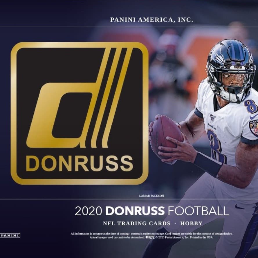 2020 Donruss Football cover