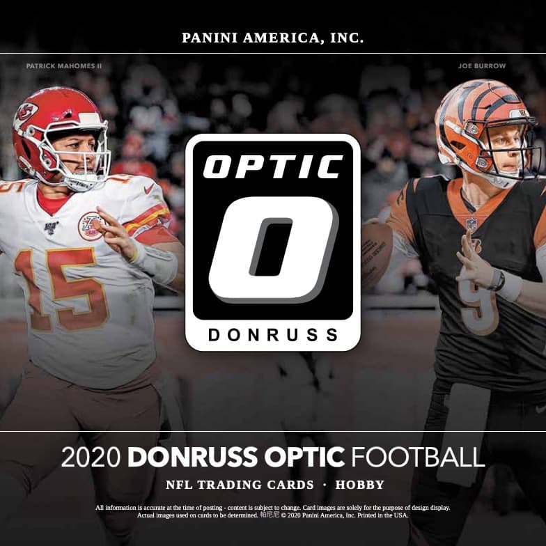 2020 Donruss Optic Football cover