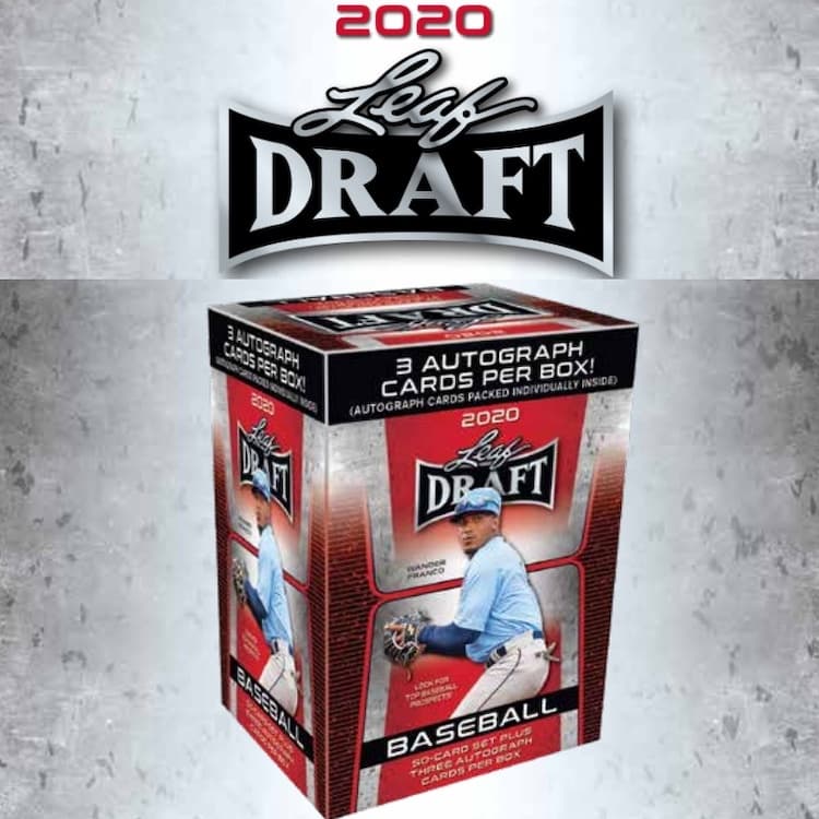 2020 Leaf Draft Baseball Blaster cover