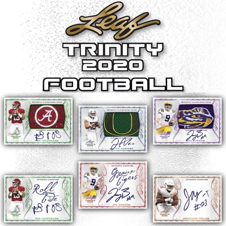2020 Leaf Trinity Football cover