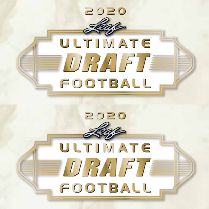 2020 Leaf Ultimate Draft Football cover